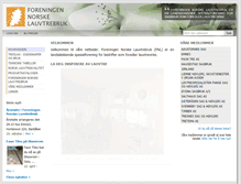 Tablet Screenshot of lauvtrebruk.no